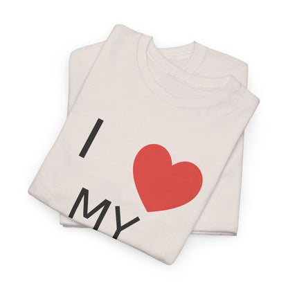 I ❤️ My Autistic Girlfriend - Unisex Heavy Cotton T-Shirt